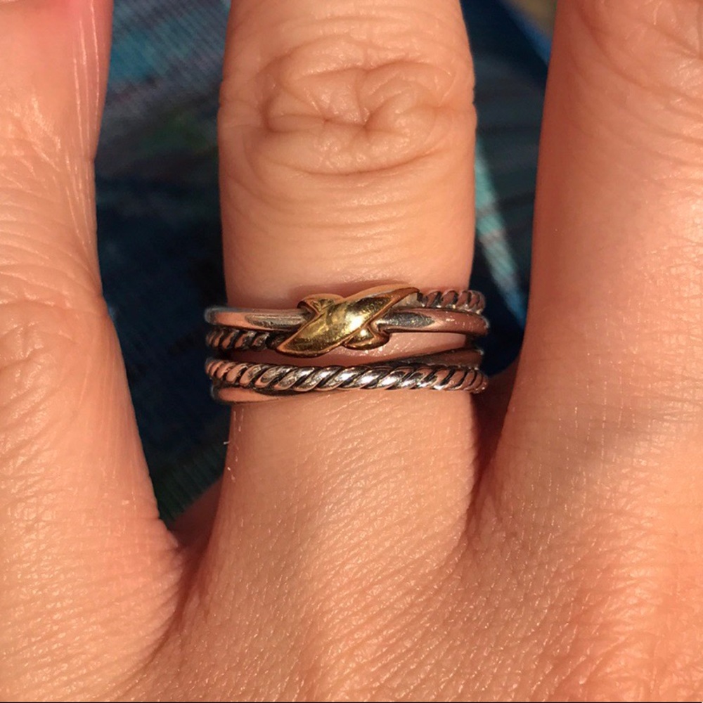 David Yurman X Crossover Cable Ring